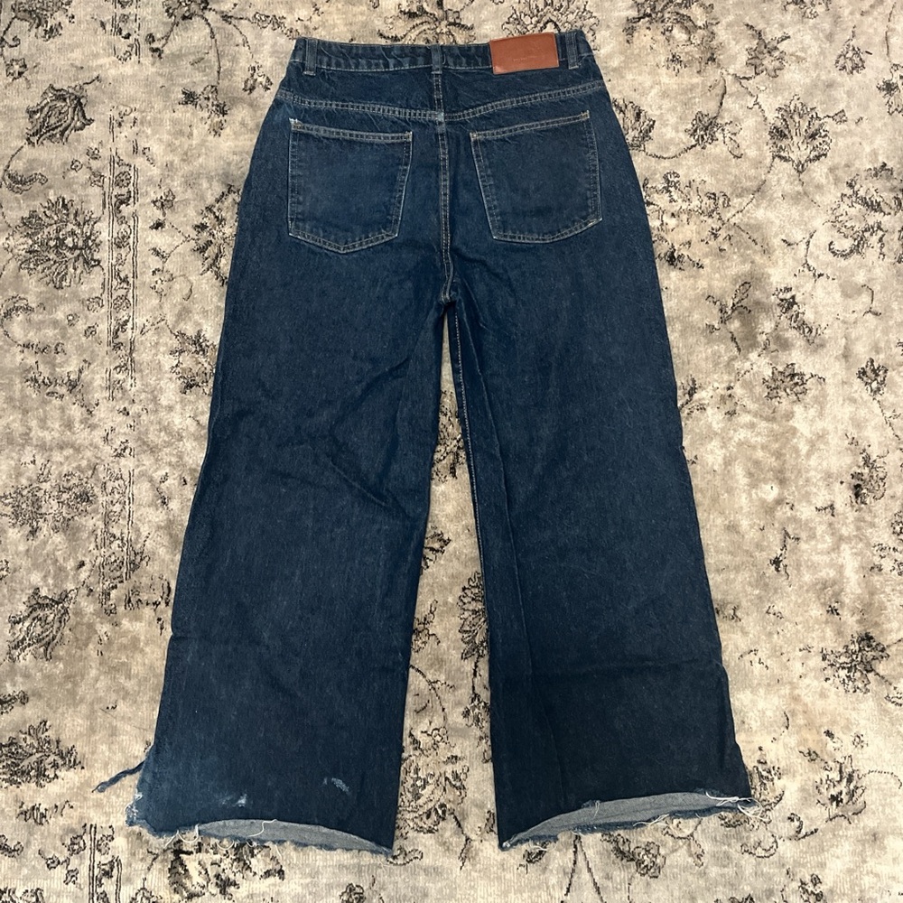 Dark Wash Wide Leg Jeans